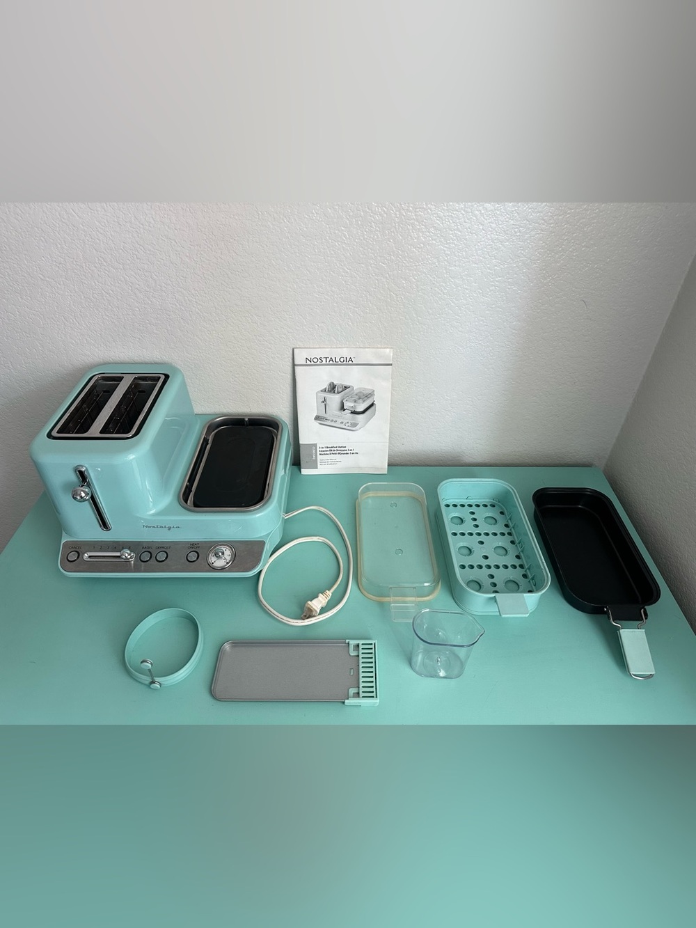 Nostalgia Classic Retro 3-in-1 Breakfast Station used, great condition. - Picture 6 of 17
